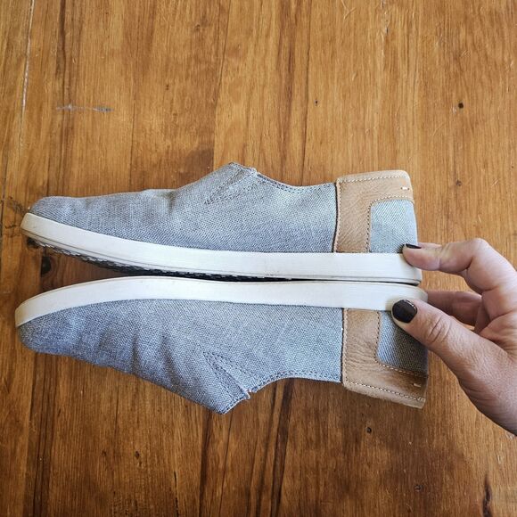 Chaco Ionia Gray Canvas Slip On Comfort Sneaker Women's Size US 9.5 / EU 40.5 - Picture 8 of 8